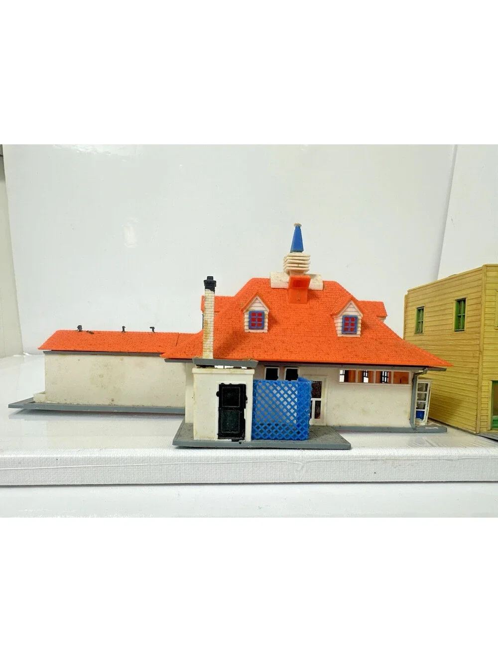 HO Scale Town Main Street Lot 3 Vintage Storefront Buildings Tyco Atlas Walthers